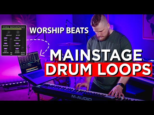 Add Live Drum Loops to Your MainStage Keys Rig