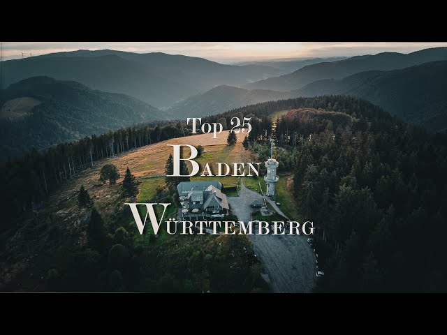 🇩🇪 Top 25 Places To Visit In Baden-Württemberg 🇩🇪 - 4K Drone