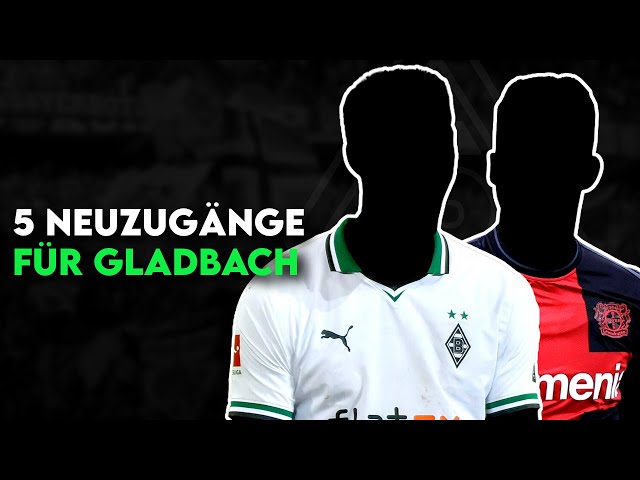 Borussia M‘Gladbach: 5 Transfers für den nächsten Kaderumbruch im Sommer!