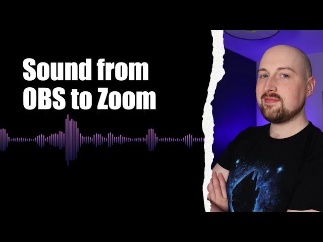 Connecting sound from OBS to Zoom or Teams