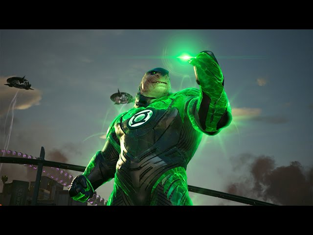 Suicide Squad: Kill the Justice League - King Shark Becomes the Green Lantern