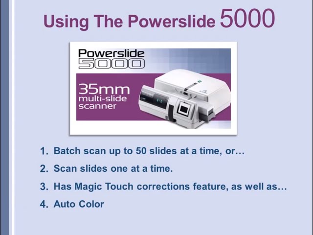 Powerslide 5000 Scanner by Margaret Leckie