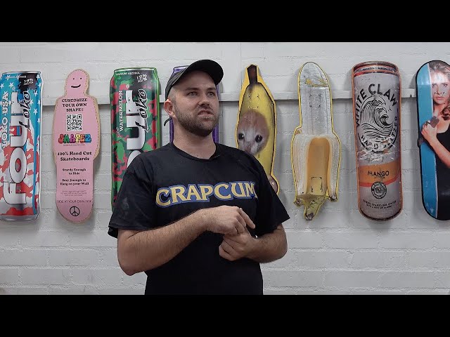 Making Anything Into A Skateboard with Skate Shapez