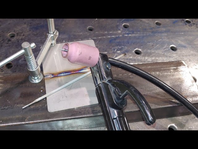 Brilliant idea ! Transformation of electric welding machine for TIG welding