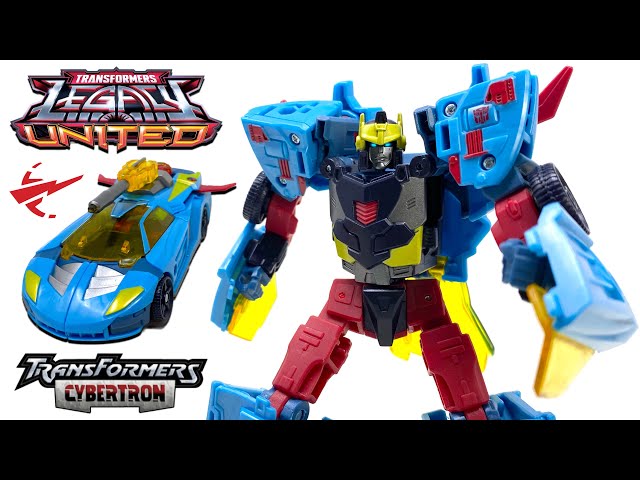Transformers LEGACY United CYBERTRON UNIVERSE Deluxe Class HOT SHOT Review