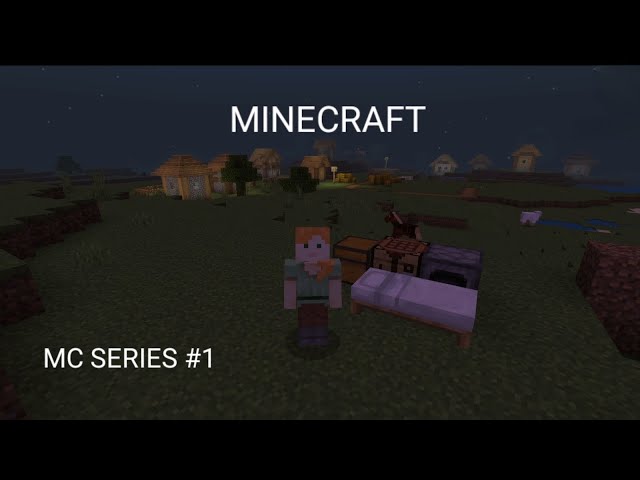 MC SERIES #1 EP 1 CONTINUED MINECRAFT GAMEPLAY LONG TIME AGO #gameplay #minecraft
