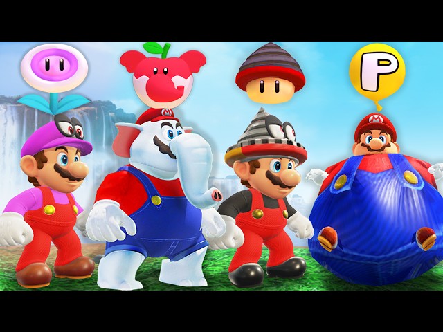 What if Mario Odyssey had Crazy POWER UPS...