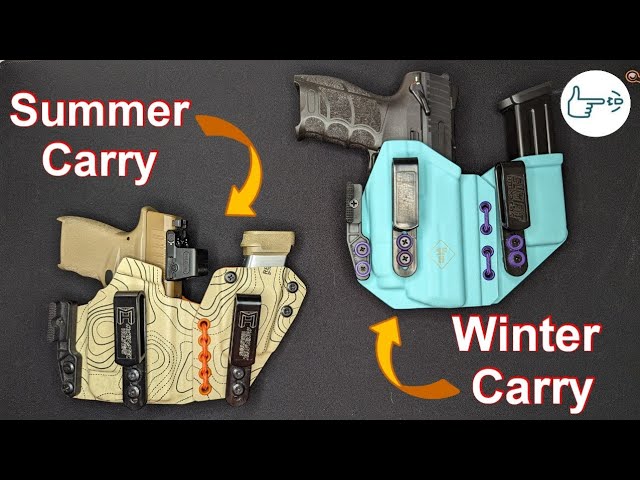 Winter vs Summer carry setup comparison!
