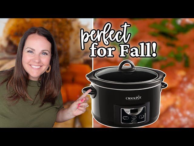 3 TASTY CROCK POT Dinners that are perfect this fall! | Crock pot recipes