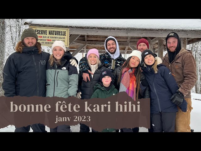 Bonne fête Kari hihi | mini vlog janv. 2023
