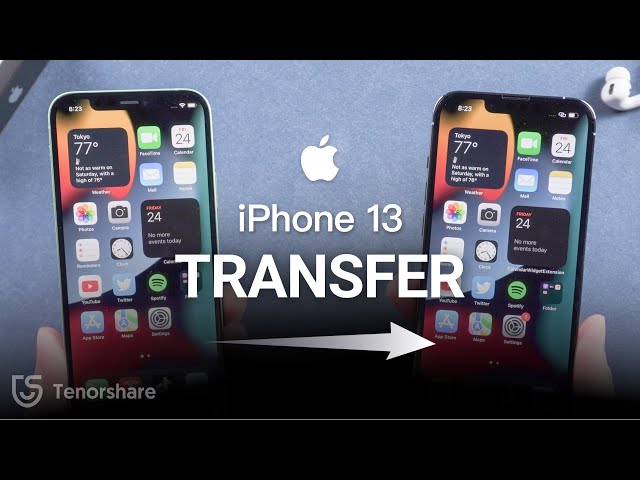 How to Transfer Data from Old iPhone to New iPhone 13/13 mini/13 Pro/Pro Max (without Computer)