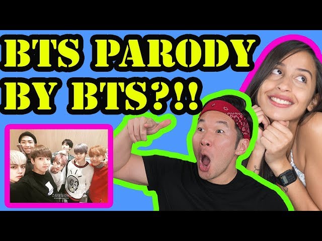 REACTING TO BTS BLOOD SWEAT & TEARS PARODY BY BTS!!