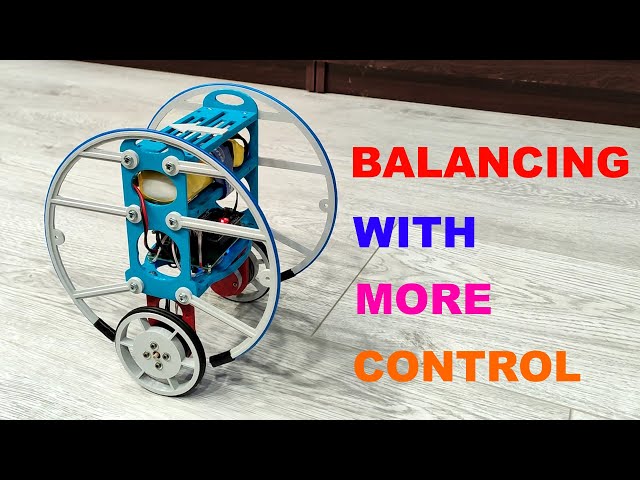 Two wheel balancing robot and a bit of acrobatics