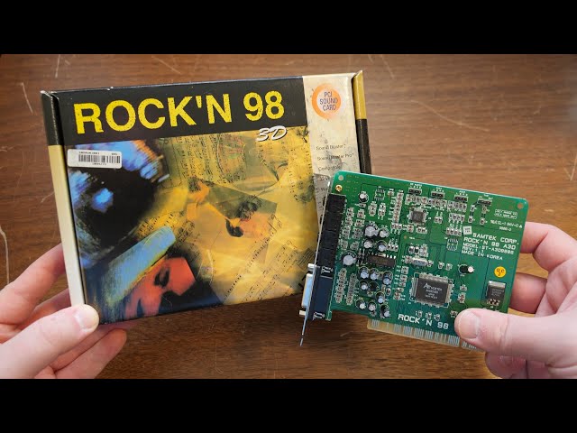 Rock'n 98 3D Sound Card: Aureal Vortex in Disguise