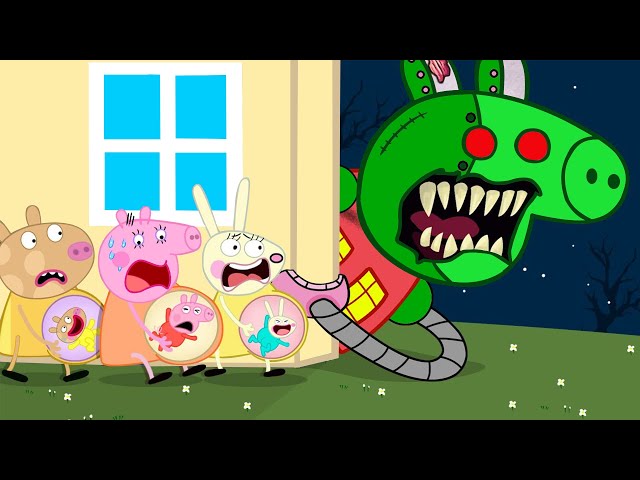 PEPPA PIG Zombie Apocalypse, Please Don't Harm Mom and Dad!!! | Peppa Pig Funny Animation