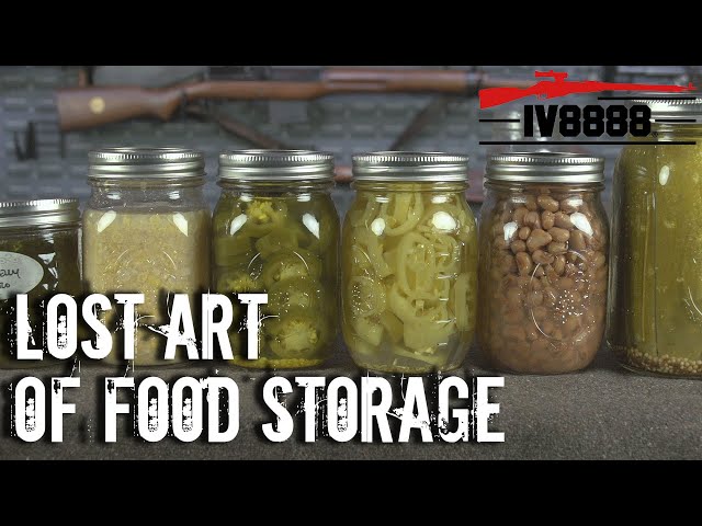 SELF RELIANCE | The Lost Art of Food Storage