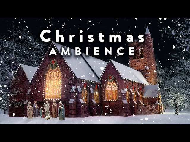 Christmas Choir Ambience | Christmas Music From Another Room
