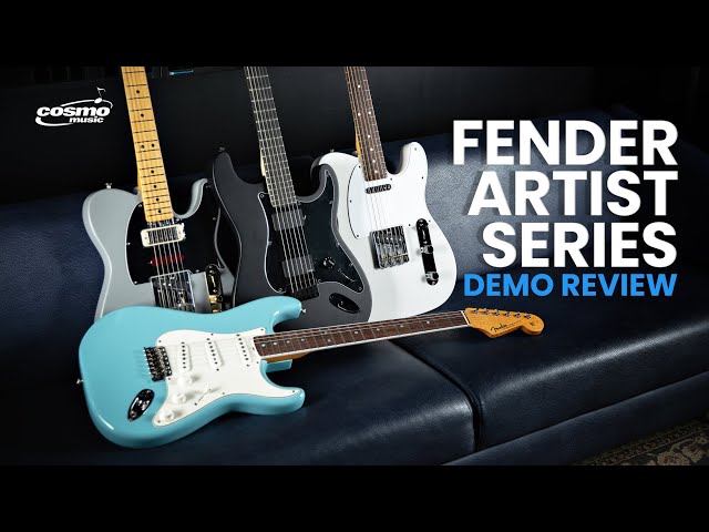 Fender Artist Series: Eric Johnson, Jimmy Page, Brent Mason, Jim Root | Demo Review