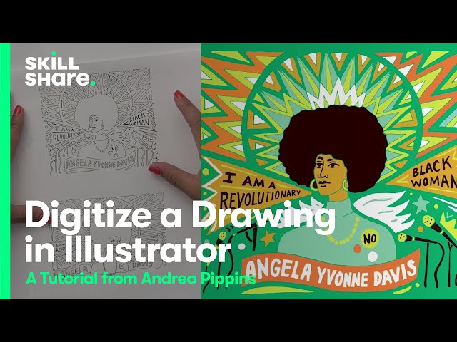 Digitize and Edit a Drawing in Adobe Illustrator
