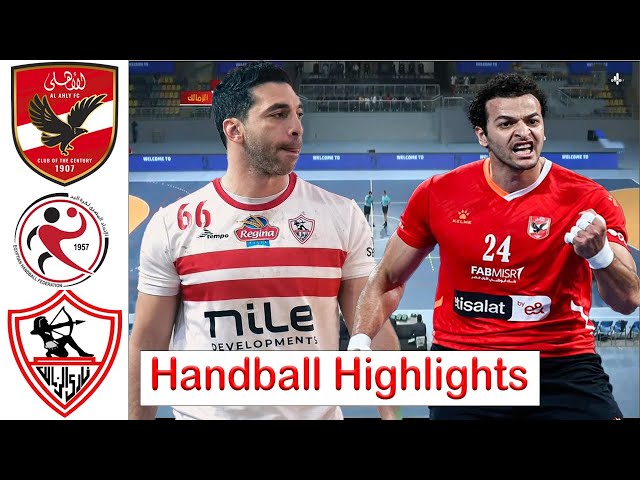 Ahly vs Zamalek Handball Highlights Best of 3 Egypt handball league 2024 (1)