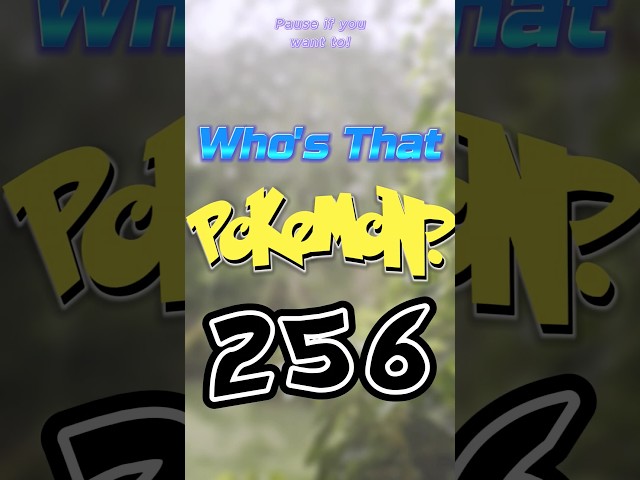 episode 256 who's that Pokémon!? Little more than a tad funky!