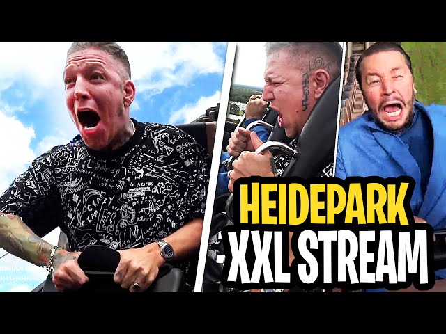 XXL LIVESTREAM aus dem HEIDEPARK!😱🎢 mit @marc.gebauer & @SkylineTV | MontanaBlack Stream Highlights