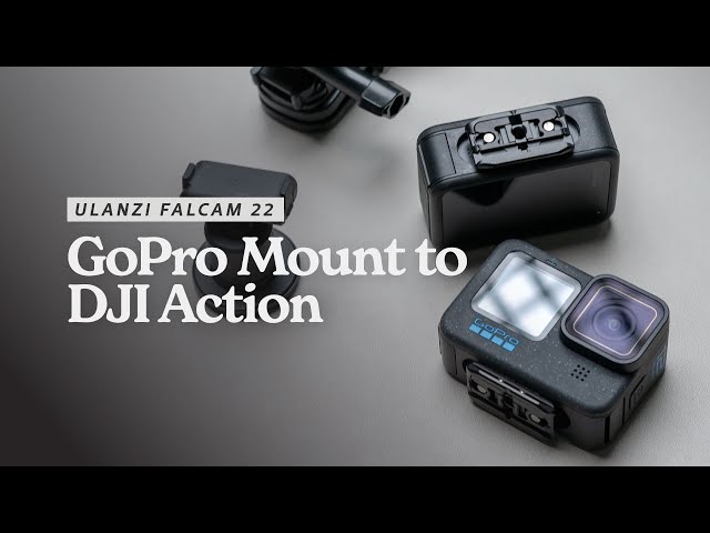 Convert GoPro mount to DJI Action mount