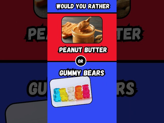 Would You Rather..?#wouldyourather