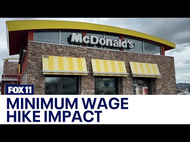The impact of CA's fast food wage hike