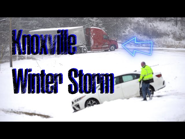 Knoxville Winter Storm - Tennessee January 15, 2024