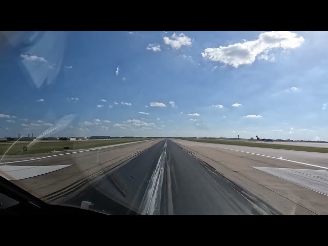 Taking Off From Houston, TX In A Gulfstream Jet - HOU