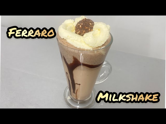 How to make the best milkshake you will every fry |Ferraro Rocher Milkshake| Cuisine Foods