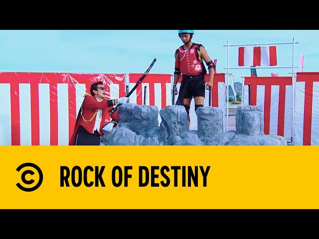 Rock Of Destiny | Takeshi's Castle | Comedy Central Africa