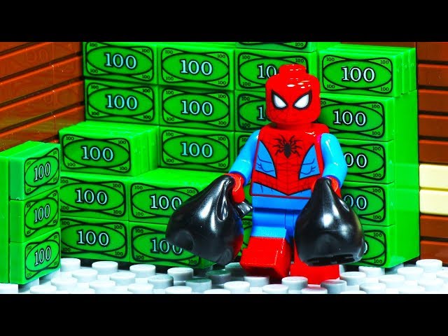 Lego City Spiderman Bank Robbery