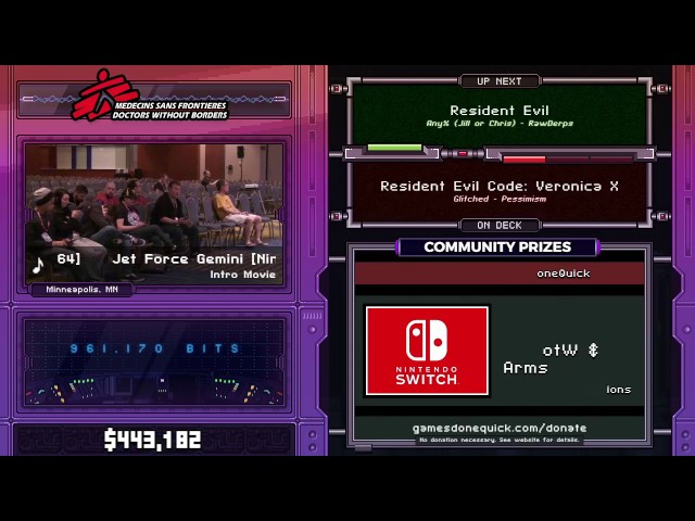 Resident Evil by RawDerps in 41:44 - SGDQ2017 - Part 54