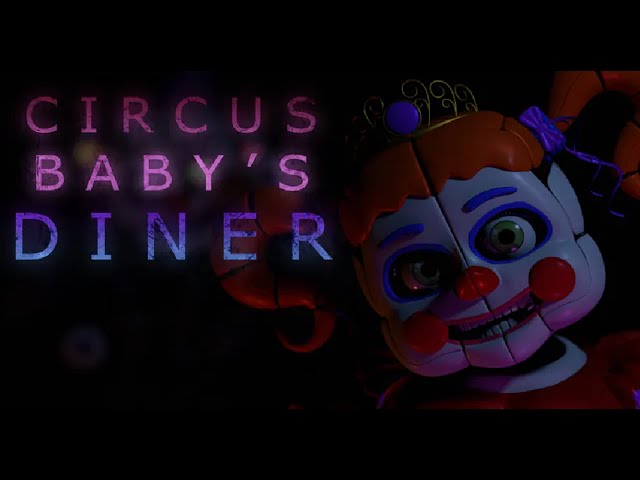 Circus Baby's Diner Full Playthrough Nights 1-6, Minigames, Extras + No Deaths! (No Commentary)
