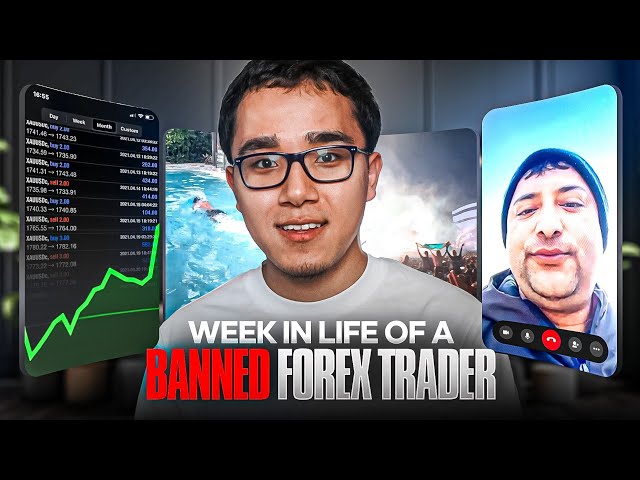 Day in the life of a banned Prop Trader (ICT A+ trade)