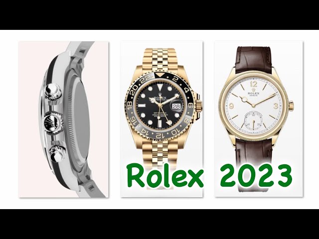 Rolex NEW 2023 models.
