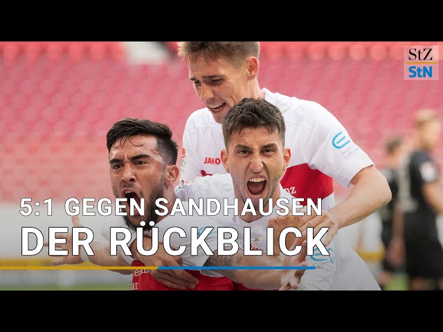 Der VfB stürmt wieder auf Platz 2: VfB Stuttgart - Sandhausen 5:1 | Rückblick