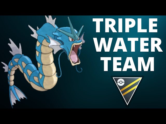 Gyarados leads Triple Water Ultra League Premier Classic Team Pokemon Go Battle League