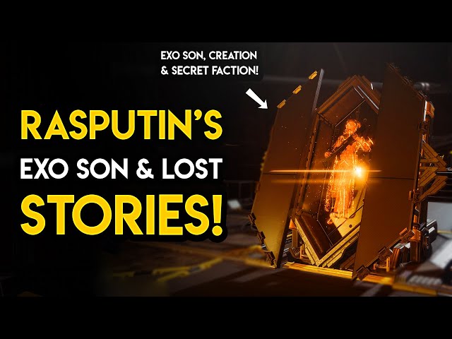 Destiny 2 - RASPUTIN’S EXO SON! Secret Faction, Forgotten Stories and Future Content