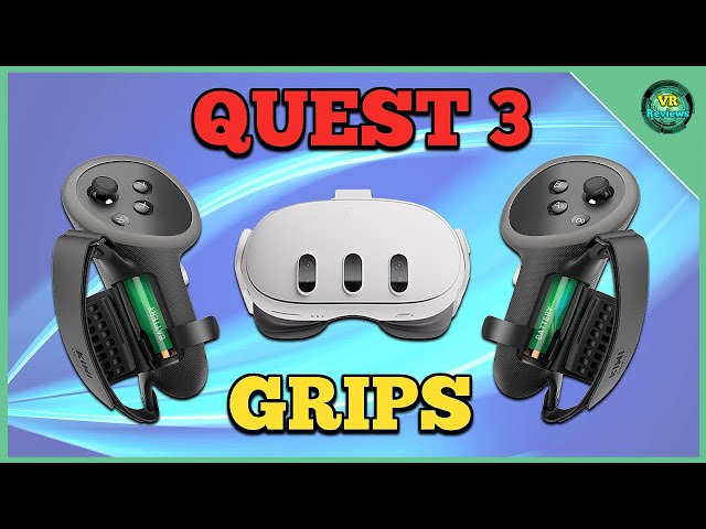 Quest 3 Knuckle Controller Grips from Kiwi Design! Testing and Review.