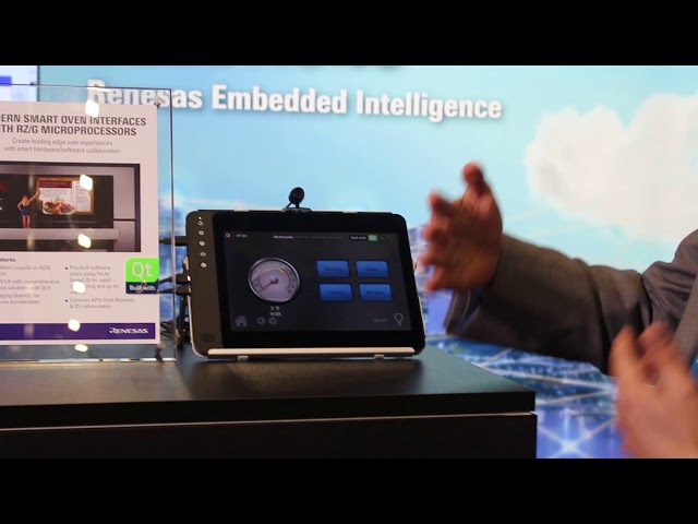 Qt Smart Oven with Renesas RZ/G Linux Platform {showcase}