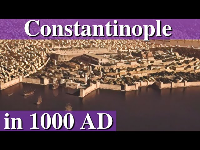 What would you have seen in Constantinople during the Golden Age of Basil II?