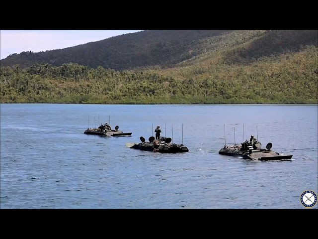 Marine Amphibious Combat Vehicles Make Operational Debut in the Philippines