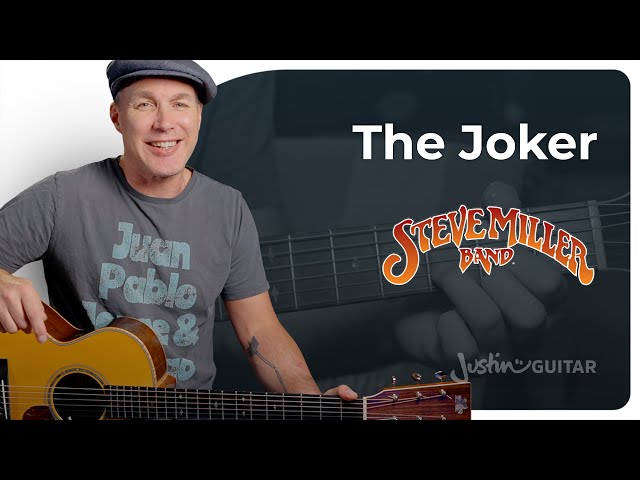 The Joker by The Steve Miller Band | Easy Guitar Lesson & Cover (Standard Tuning)
