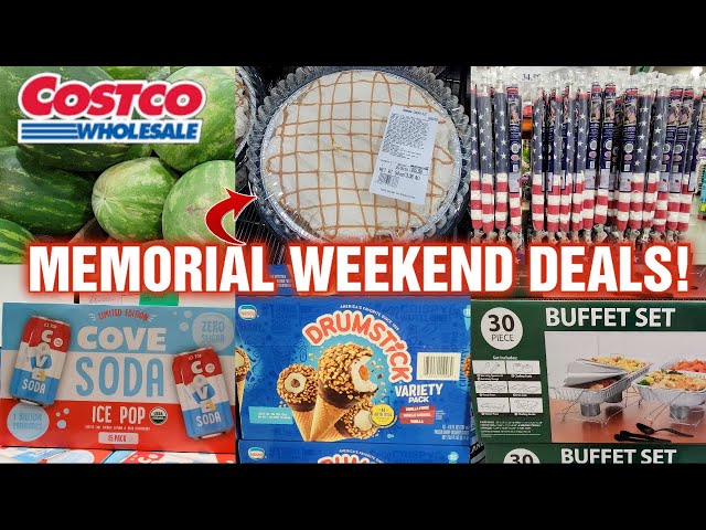 COSTCO MEMORIAL WEEKEND DEALS for 2024!🛒GRAB these DEALS before the RUSH! Some NEW items TOO!