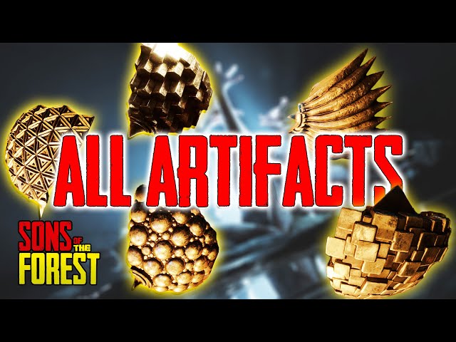 Where to Find ALL ARTIFACTS PIECES So Far | Sons Of The Forest Early Access