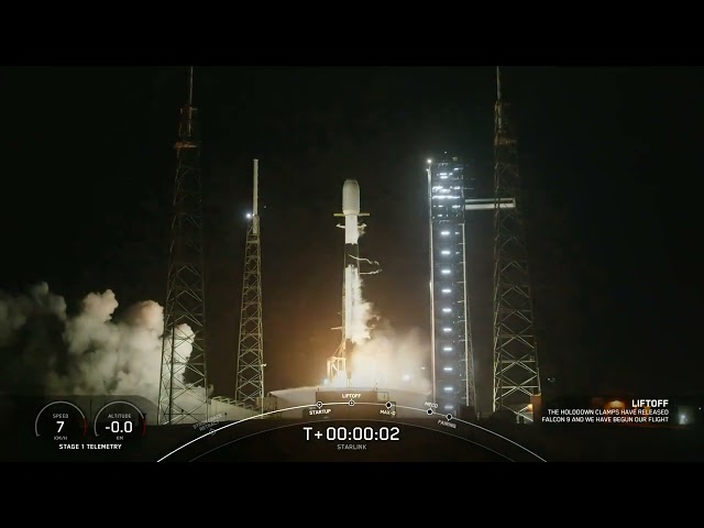 LIFTOFF! SpaceX Starlink 6-55