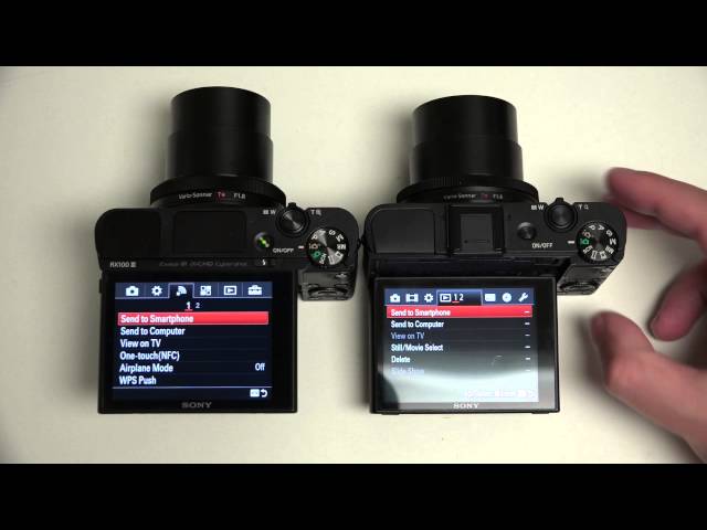 Sony Cyber-shot DSC-RX100M3 vs RX100M2